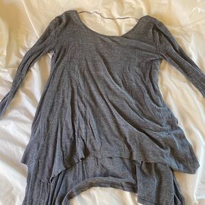 Light eight free people tunic size large